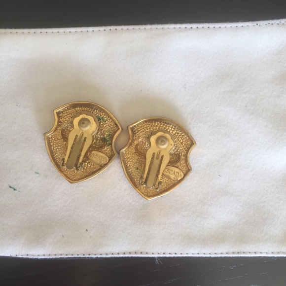 VINTAGE ESCADA EARRINGS - Picture 5 of 10